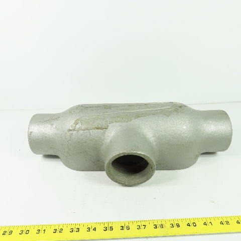 Crouse Hinds 2-1/2" Condulet T Conduit Body