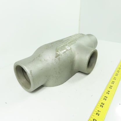 Crouse Hinds 2-1/2" Condulet T Conduit Body