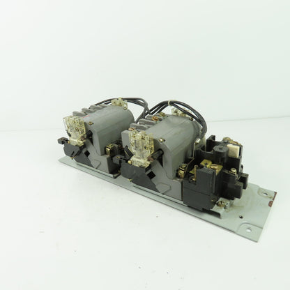Furnas 22DP32AFE3 Size 1 3Ph Reversing Motor Starter 27A 600VAC 120V Coil