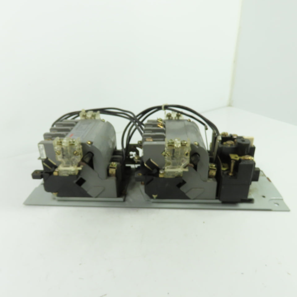 Furnas 22DP32AFE3 Size 1 3Ph Reversing Motor Starter 27A 600VAC 120V Coil