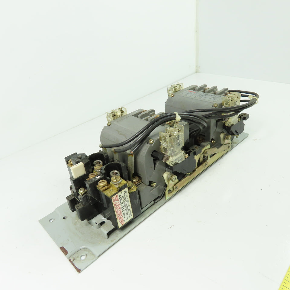 Furnas 22DP32AFE3 Size 1 3Ph Reversing Motor Starter 27A 600VAC 120V Coil