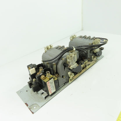 Furnas 22DP32AFE3 Size 1 3Ph Reversing Motor Starter 27A 600VAC 120V Coil
