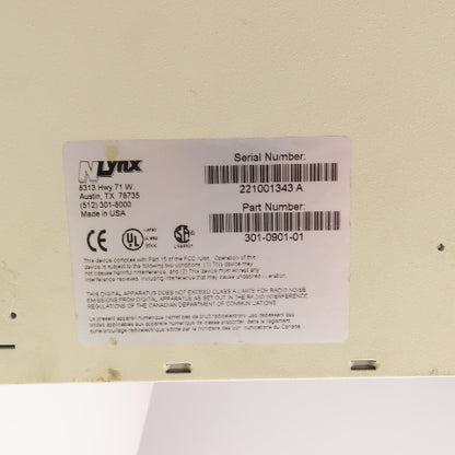 InterLynx/TS 301-0901-01 Nlynx Firewall / VPN Device