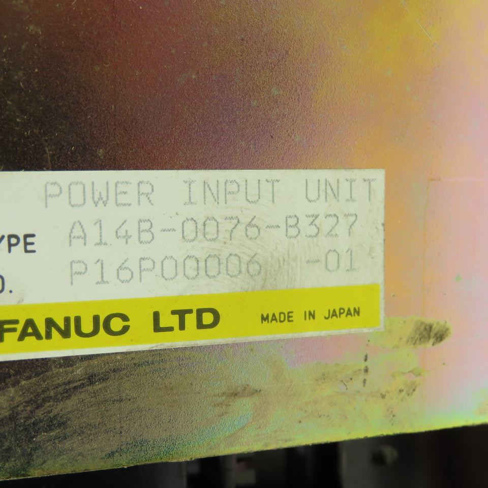 Faanuc A14B-0076-B327 Power Input Unit