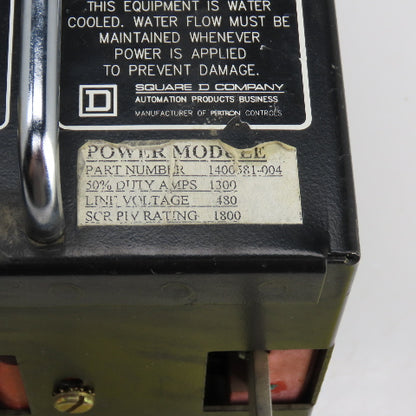 Square D 1400581-004 Power Module 480V 50% Duty Amps 1300 W/ Pertron 02411