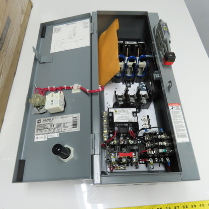 Square D 8538SBG13V81CFF4P51TX11 Size 0 Combination Motor Starter 30A Fusible