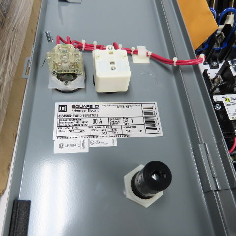 Square D 8538SBG13V81CFF4P51TX11 Size 0 Combination Motor Starter 30A Fusible