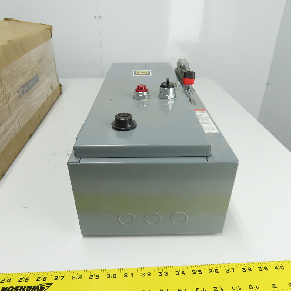 Square D 8538SBG13V81CFF4P51TX11 Size 0 Combination Motor Starter 30A Fusible