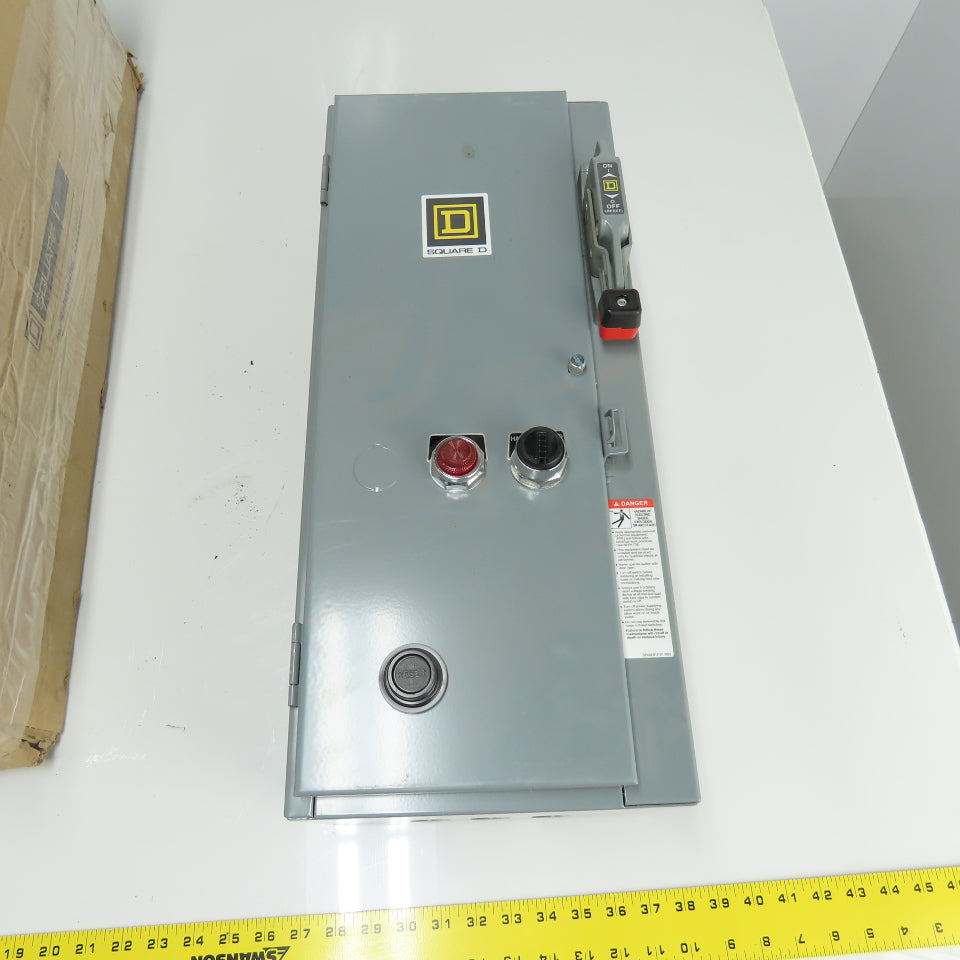 Square D 8538SBG13V81CFF4P51TX11 Size 0 Combination Motor Starter 30A Fusible
