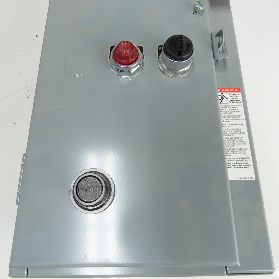 Square D 8538SBG13V81CFF4P51TX11 Size 0 Combination Motor Starter 30A Fusible