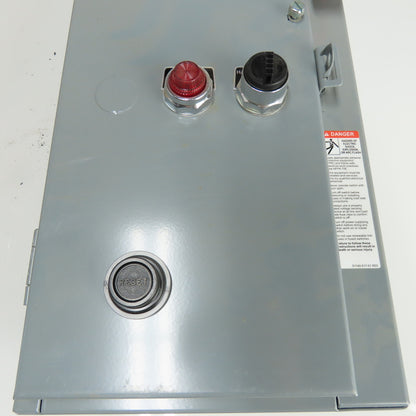 Square D 8538SBG13V81CFF4P51TX11 Size 0 Combination Motor Starter 30A Fusible