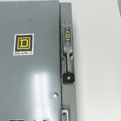 Square D 8538SBG13V81CFF4P51TX11 Size 0 Combination Motor Starter 30A Fusible