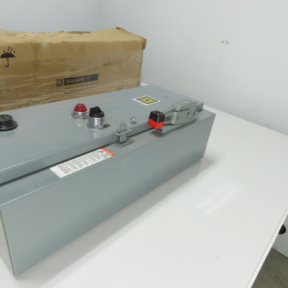 Square D 8538SBG13V81CFF4P51TX11 Size 0 Combination Motor Starter 30A Fusible