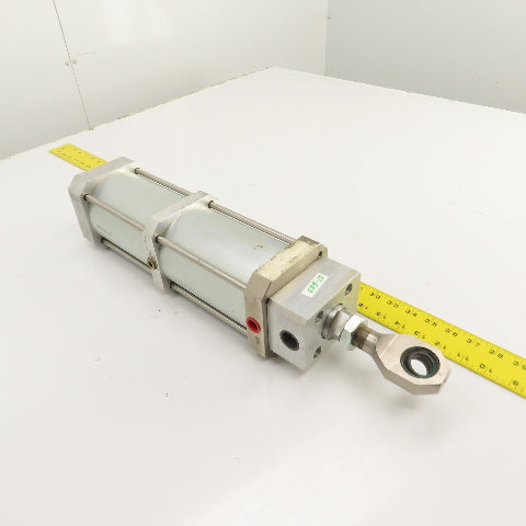 Hagemeyer 000-125-1209 2-Stage Aluminum Air Cylinder 105mm Bore 120mm Stroke