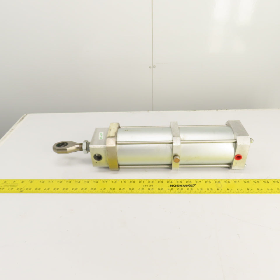 Hagemeyer 000-125-1209 2-Stage Aluminum Air Cylinder 105mm Bore 120mm Stroke