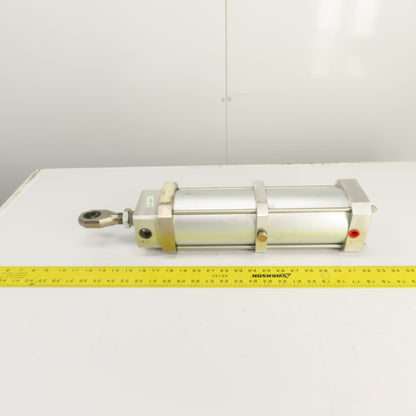 Hagemeyer 000-125-1209 2-Stage Aluminum Air Cylinder 105mm Bore 120mm Stroke