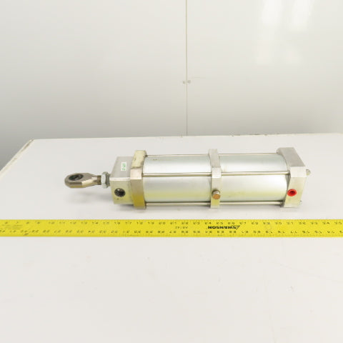 Hagemeyer 000-125-1209 2-Stage Aluminum Air Cylinder 105mm Bore 120mm Stroke