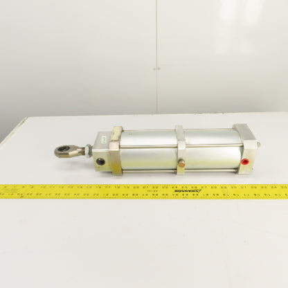 Hagemeyer 000-125-1209 2-Stage Aluminum Air Cylinder 105mm Bore 120mm Stroke