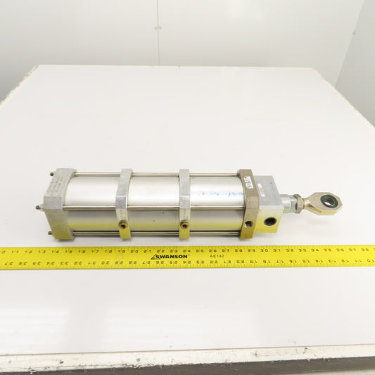 Savair 92-200-25-1200 Multi-Stage Air Cylinder 100mm Bore 64mm Stroke
