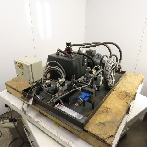Laweco 04-0585-02-02 2.2kW 27 Liter Hydraulic Power Unit 400V 50HZ W/ OF000716