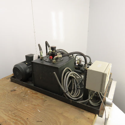 Laweco 04-0585-02-02 2.2kW 27 Liter Hydraulic Power Unit 400V 50HZ W/ OF000716