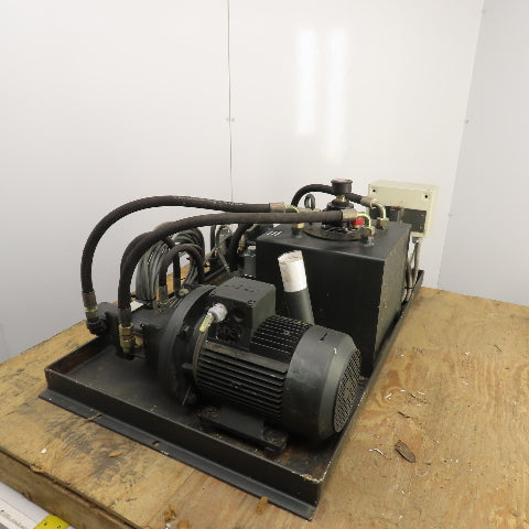 Laweco 04-0585-02-02 2.2kW 27 Liter Hydraulic Power Unit 400V 50HZ W/ OF000716