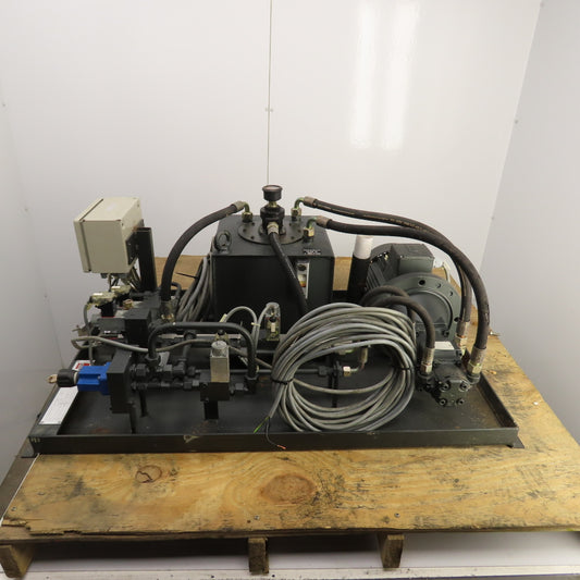 Laweco 04-0585-02-02 2.2kW 27 Liter Hydraulic Power Unit 400V 50HZ W/ OF000716