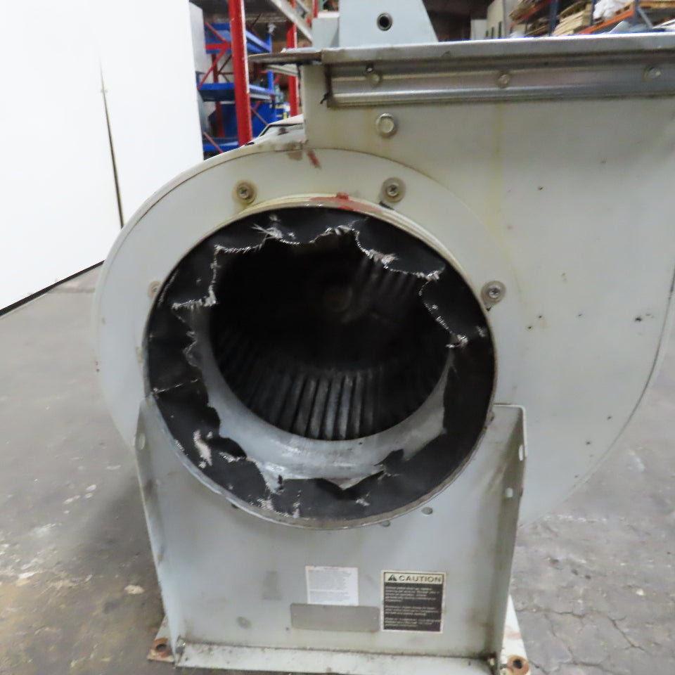 Greenheck SFB-10-10-CW-UB 1Hp 208-230/460V Backward Incline Centrifugal Blower