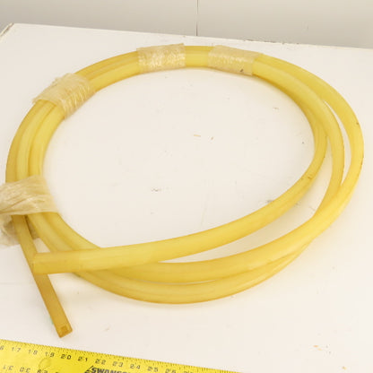 Exotic E13-045 Urethane RECT Feeder Tube 0.375" x 0.720" ID x 20' Long .225 Wall