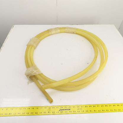 Exotic E13-045 Urethane RECT Feeder Tube 0.375" x 0.720" ID x 20' Long .225 Wall