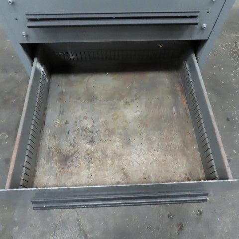 Stanley Vidmar 4 Drawer Small Parts Tool Storage Shop Cabinet 30" x 28" x 44"
