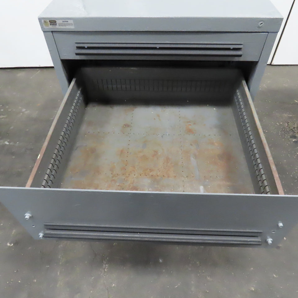 Stanley Vidmar 4 Drawer Small Parts Tool Storage Shop Cabinet 30" x 28" x 44"