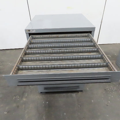 Stanley Vidmar 4 Drawer Small Parts Tool Storage Shop Cabinet 30" x 28" x 44"