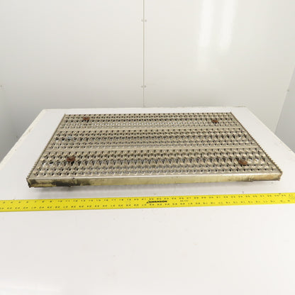 34" x 21" Diamond Aluminum Tread Plate Access Crossover Cover Work Platform