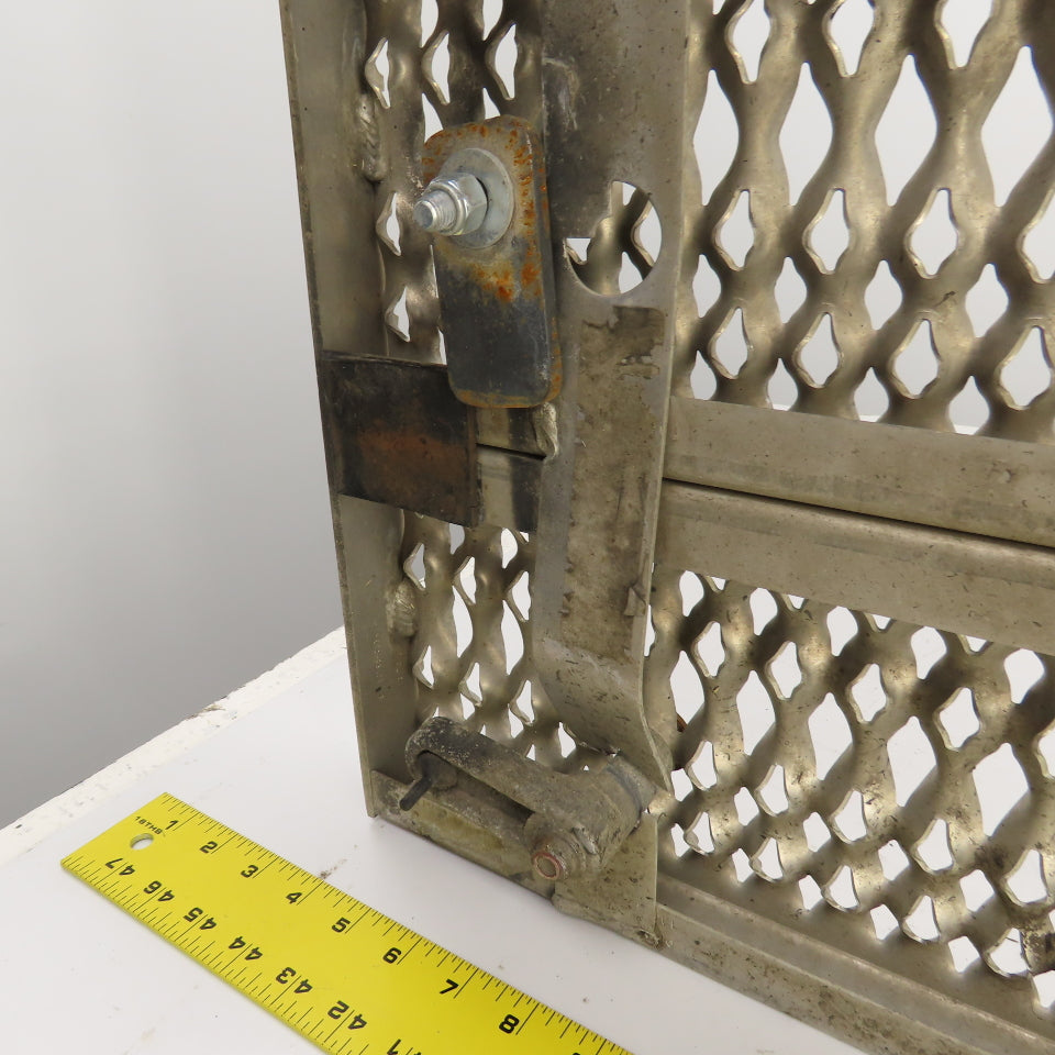 34" x 21" Diamond Aluminum Tread Plate Access Crossover Cover Work Platform