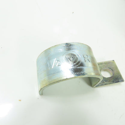 Appleton 1-1/2" R Steel Conduit Clamp Strap Lot Of 20
