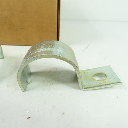 Appleton 1-1/2" R Steel Conduit Clamp Strap Lot Of 20