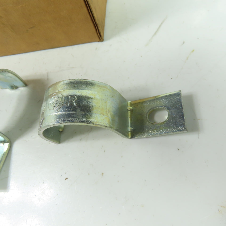 Appleton 1-1/2" R Steel Conduit Clamp Strap Lot Of 20