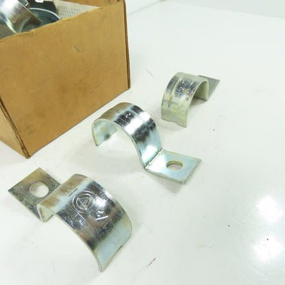 Appleton 1-1/2" R Steel Conduit Clamp Strap Lot Of 20