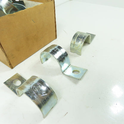 Appleton 1-1/2" R Steel Conduit Clamp Strap Lot Of 20