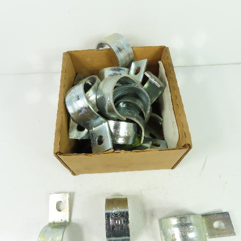 Appleton 1-1/2" R Steel Conduit Clamp Strap Lot Of 20