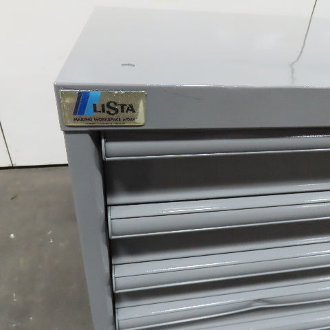 Lista 7 Drawer Small Parts Tool Storage Shop Cabinet 28" x 28" x 42"