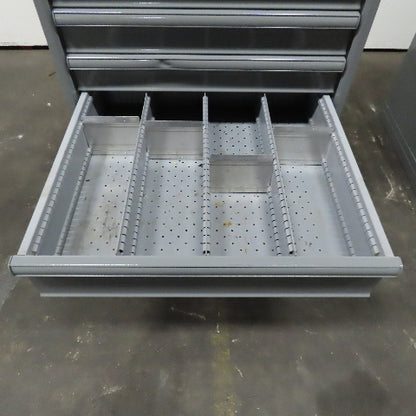 Lista 7 Drawer Small Parts Tool Storage Shop Cabinet 28" x 28" x 42"