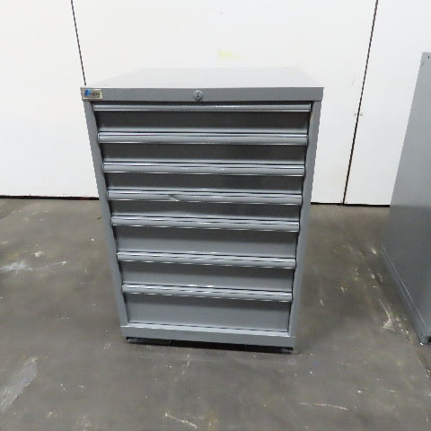 Lista 7 Drawer Small Parts Tool Storage Shop Cabinet 28" x 28" x 42"
