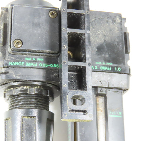 CKD F1000-8 R1000-8-T8 Compressed Air Filter & Regulator 0.05-0.85MPa 1/4"