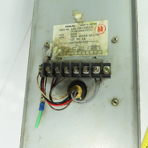 Fanuc A40L-0001-0353/A Discharge Resistor Unit 800W A06B-6066-H711