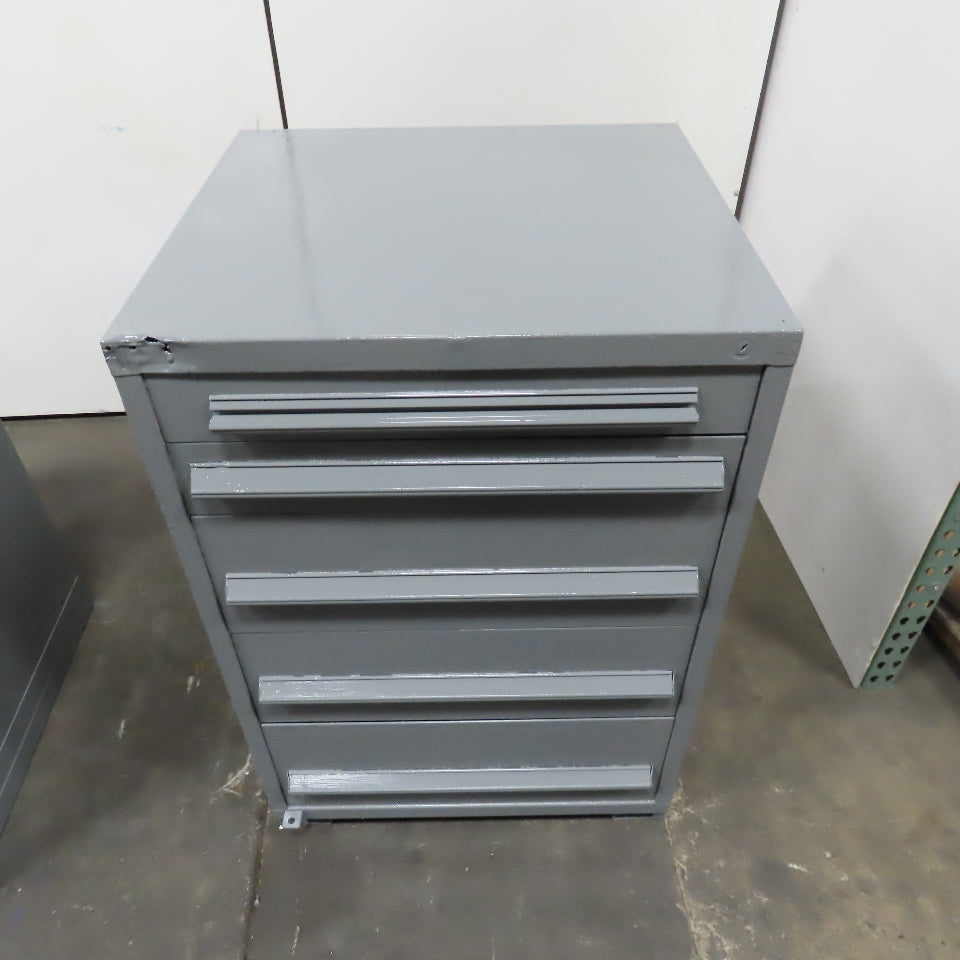 5 Drawer Small Parts Tool Storage Shop Cabinet 30" x 28" x 44"