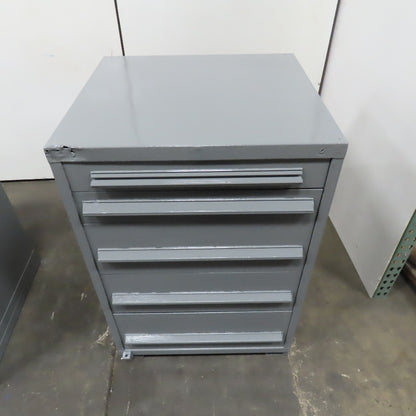 5 Drawer Small Parts Tool Storage Shop Cabinet 30" x 28" x 44"