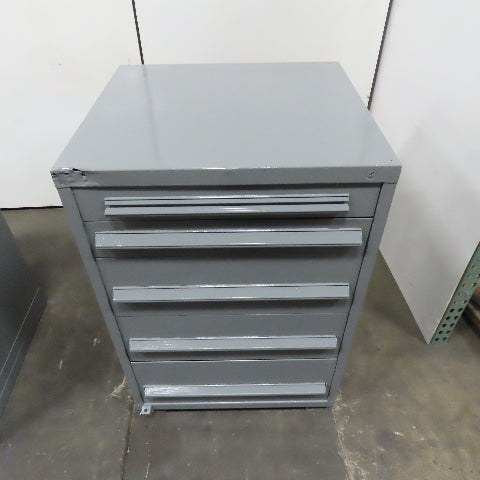 5 Drawer Small Parts Tool Storage Shop Cabinet 30" x 28" x 44"