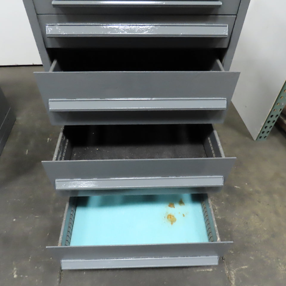 5 Drawer Small Parts Tool Storage Shop Cabinet 30" x 28" x 44"